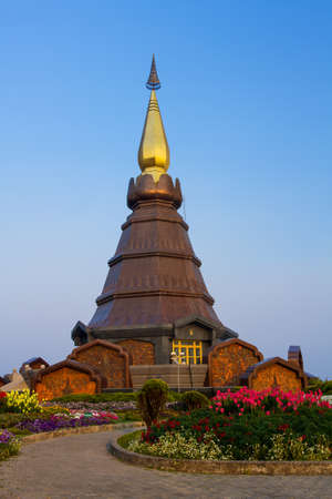 Thai pagodaの写真素材