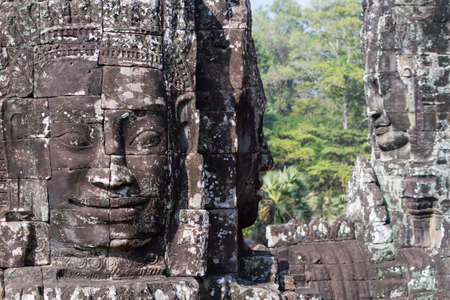 Angkor Wat, Bayon temple の写真素材