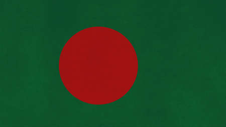 Bangladesh flag texture with seamの写真素材
