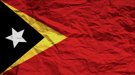 east timor flag paper texture with seamの写真素材