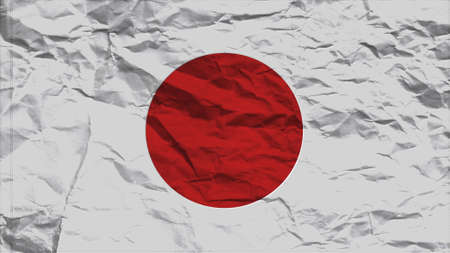 japan flag paper texture with seamの写真素材