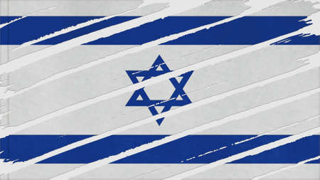 israel Flag tinted textureの写真素材