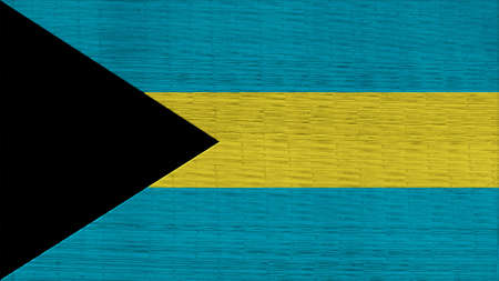 bahamas flag Japanese mats textureの写真素材