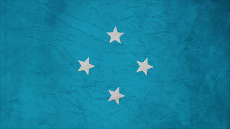 micronesia Flag Crepe Paper texture