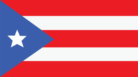 PUERTO RICO Flag for Independence Day and infographic Vector illustration.のイラスト素材