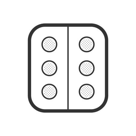 Pill vector iconのイラスト素材