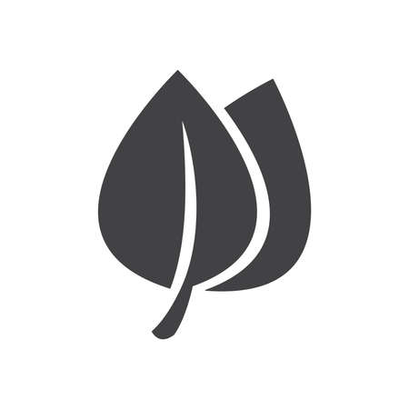 Icons of leaf  vectorのイラスト素材