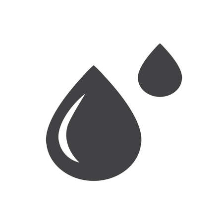 design drop of water iconのイラスト素材