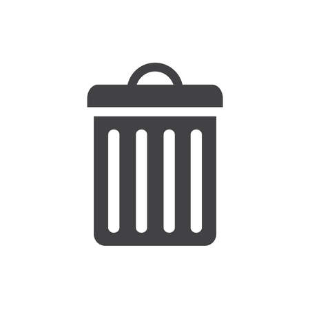 bin iconのイラスト素材