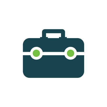 Bag Flat iconのイラスト素材