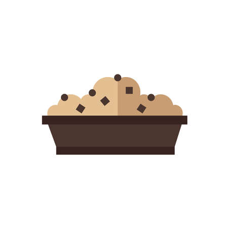 box lunch icon brown color toneのイラスト素材