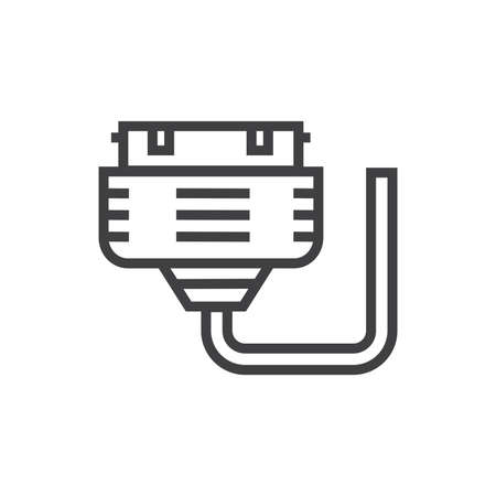Adapter iconのイラスト素材