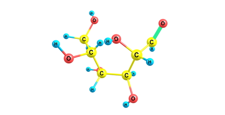 Mannose is a sugar monomer of the aldohexose series of carbohydrates. Mannose is important in human metabolism, especially in the glycosylation of certain proteinsの写真素材