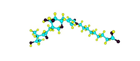 Mupirocin is a topical antibiotic useful against superficial skin infections such as impetigo or folliculitis. 3d illustrationの写真素材