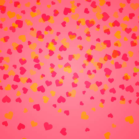 Happy valentines day greeting card. Vector Illustrationのイラスト素材