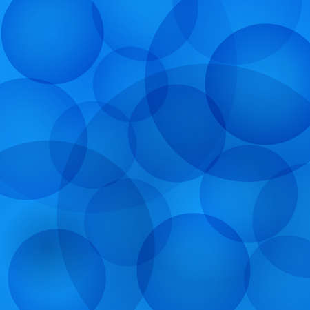 Abstract background with blue circles. Vector illustrationのイラスト素材