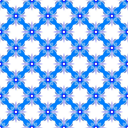 Azulejos portuguese traditional ornamental tileのイラスト素材