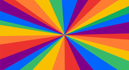 LGBT flag. Poster, banner or Rainbow flag of LGBT. Colorful rainbow lgbt flag for pride. Print for...