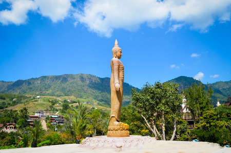 Statue of Buddha in  Thailandの写真素材