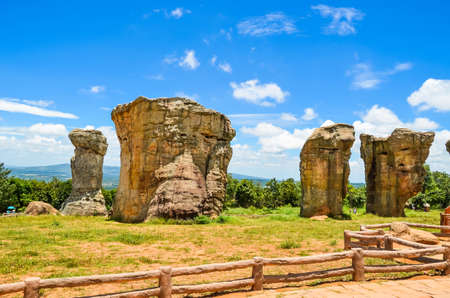 beautiful of Landscape mountain in Thailand