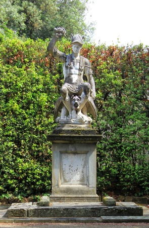 Boboli Garden Florence Italyの写真素材