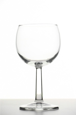 Profile of a classic glass cup that inspired  perfectionの写真素材