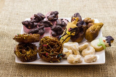 Christmas cakes from Puglia Italyの写真素材