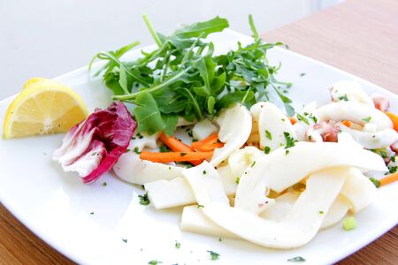 Sea food appetizerの写真素材