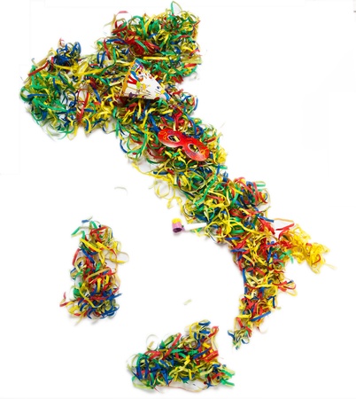 The Italian carnivalの写真素材