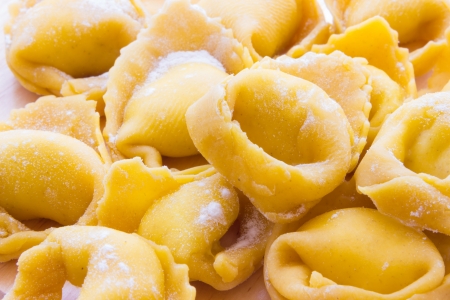 Tortellini Bolognesi from emilia Romagna Italyの写真素材