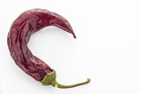 A close up view of a hot pepperの写真素材
