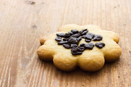 Close up view of home made cookiesの写真素材