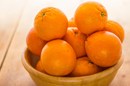 A close up view of same orangesの写真素材