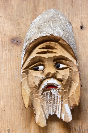 Leprechaun mascot of woodの写真素材