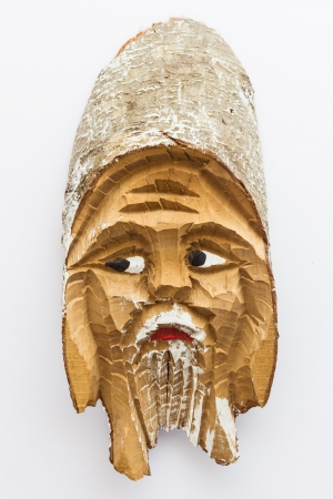Leprechaun mascot of woodの写真素材