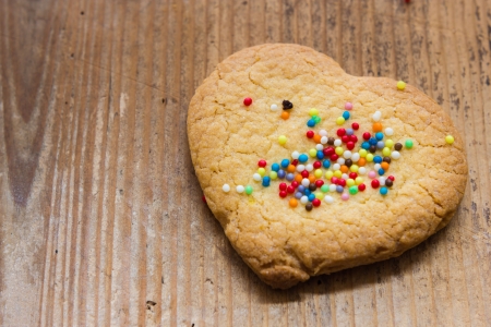 Close up view of home made cookiesの写真素材
