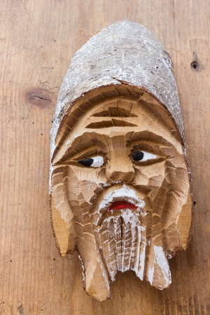 Leprechaun mascot of woodの写真素材