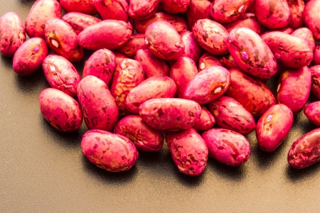 Close up view of same kidney beansの写真素材
