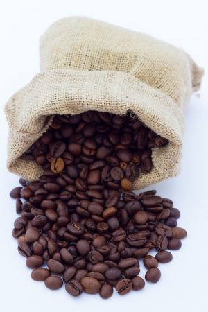 Close up view of same coffee beansの写真素材