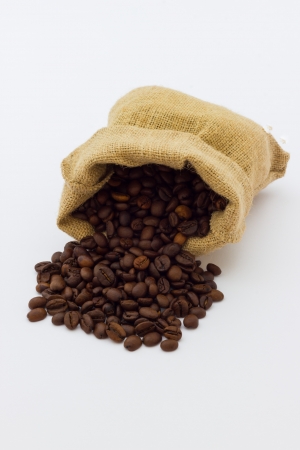 Close up view of same coffee beansの写真素材
