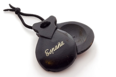 Close up view of castanetsの写真素材