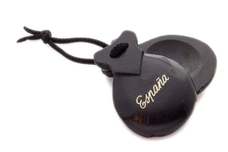 Close up view of castanetsの写真素材