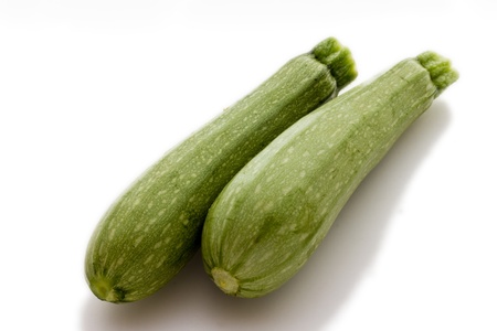 Close up view of zucchiniの写真素材