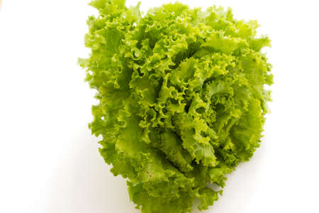 Salad with white backgroundの写真素材