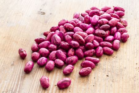 Close up view of same kidney beansの写真素材