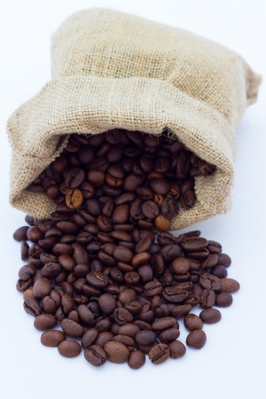 Close up view of same coffee beansの写真素材