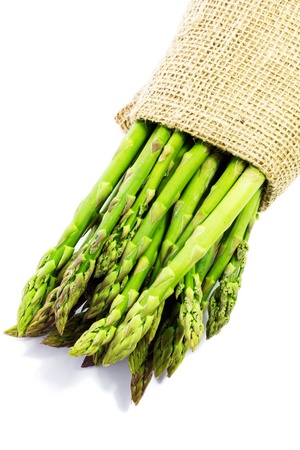 Close up view of same asparagusの写真素材