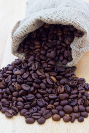 Close up view of same coffee beansの写真素材