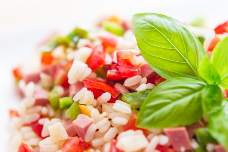 Rice saladの写真素材