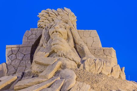 Sand sculpturesの写真素材
